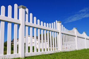 White picket fence