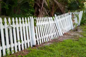 vinyl fence pickets replacement wooden structure damaged